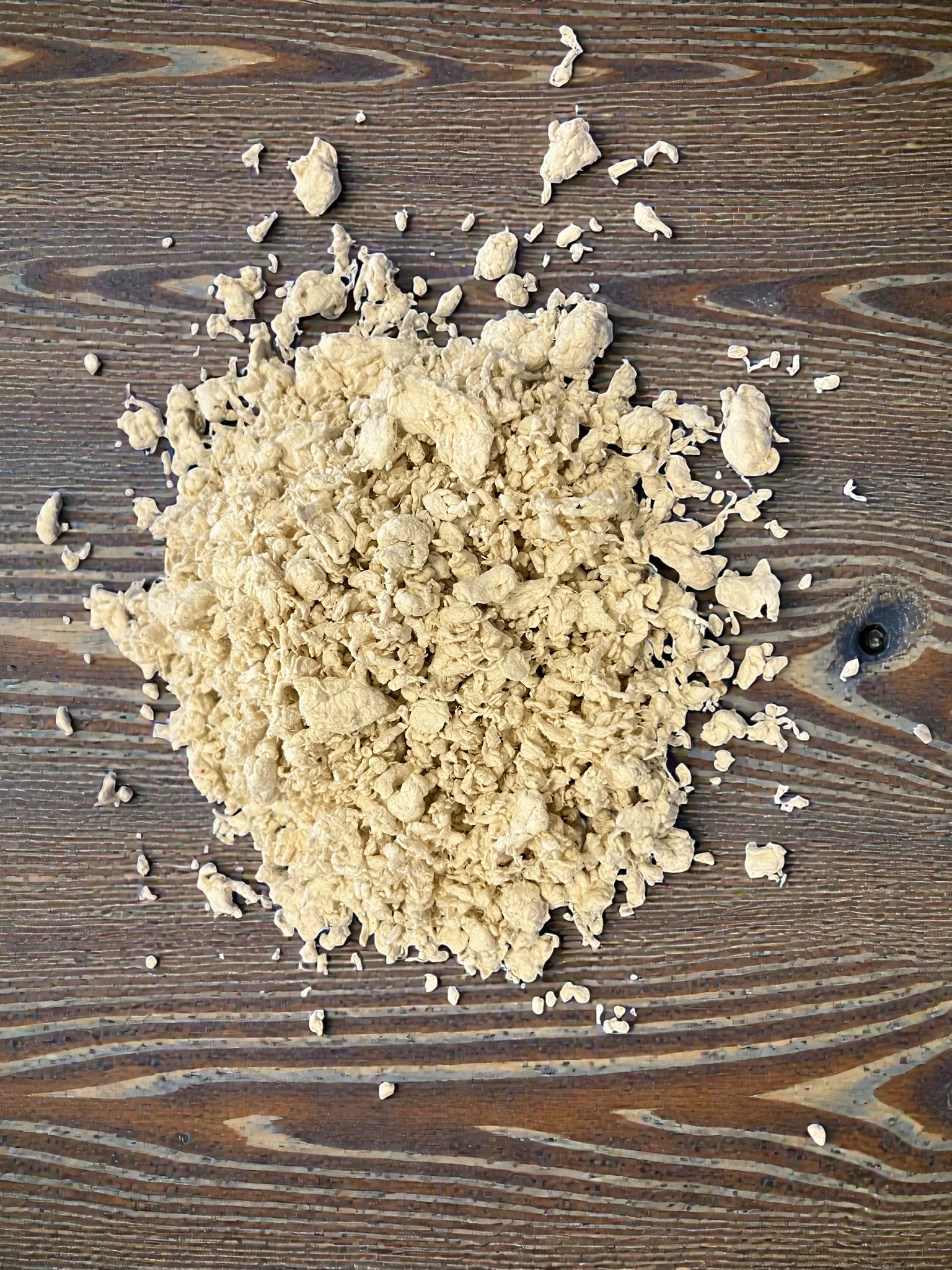 Papier-Pulver – Pflanzenfaser-Masse zum Papierschöpfen im Beutel