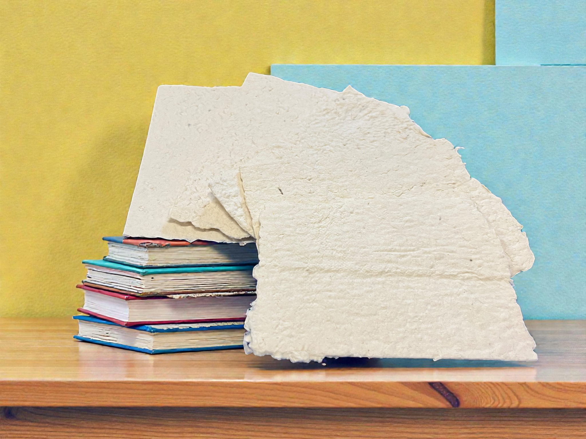 Papier-Pulver – Pflanzenfaser-Masse zum Papierschöpfen im Beutel – Bild 2