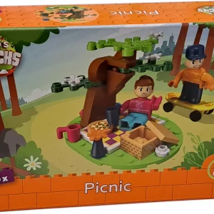 Baustein-Set „Picnic“ – 50-teiliges Konstruktionsspiel ab 5 Jahren