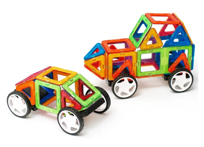 Rädersatz MagClix – 8-teiliges Set aus Bio-Kunststoff – Bild 3