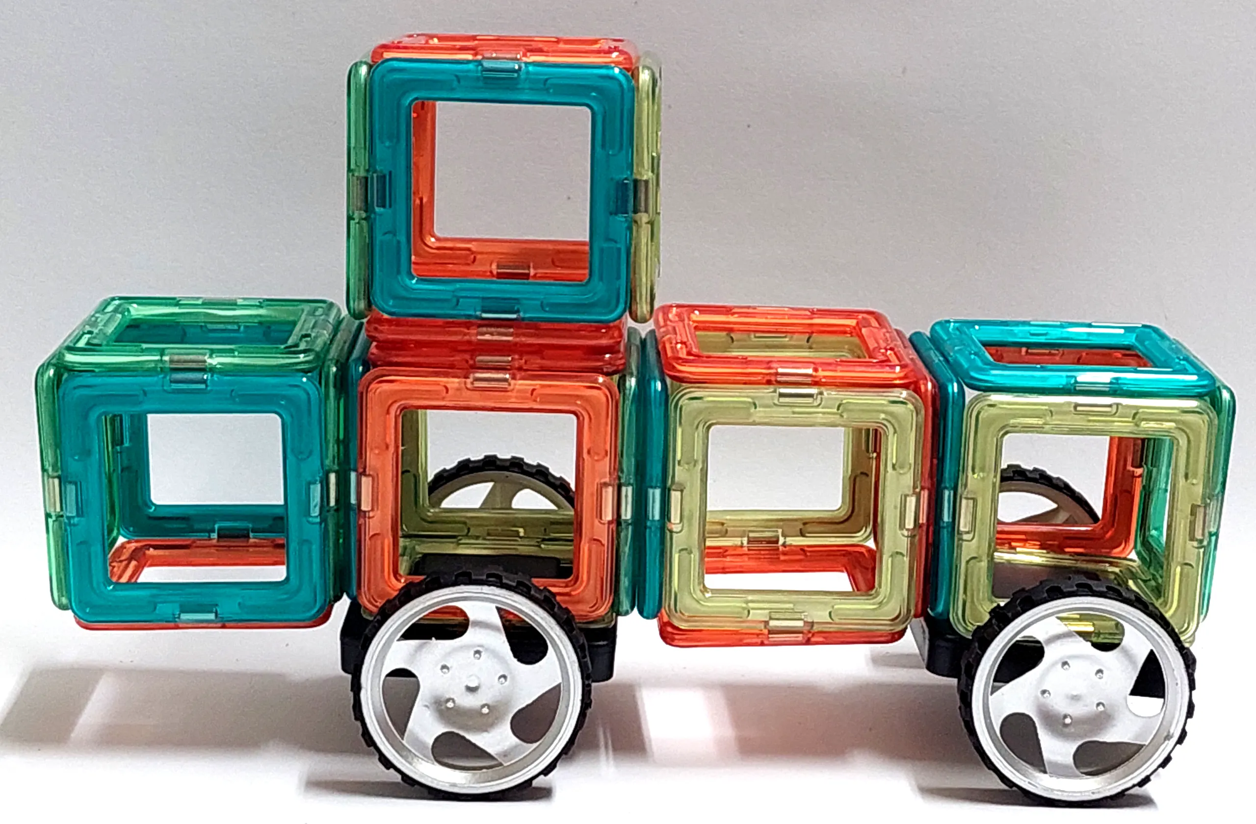 Rädersatz MagClix – 8-teiliges Set aus Bio-Kunststoff – Bild 2